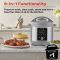 Instant Pot Duo Plus デジタル式圧力調理器 (112-0169-01) / PRES CKR DUO BLK/SLV6QT