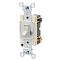 Leviton  AC静音スイッチ (54504-2TS) / Switch Framed Toggle 4-W