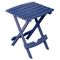Adams Quik-Fold 折り畳みサイドテーブル パトリオティックブルー ( 8510-94-3938) / SDE TABLE QUK-FLD PT BLU