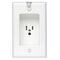 Leviton コンセント ホワイト (00688-00W)