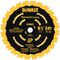 DEWALT　丸のこ用カーバイドブレード（DW9199）/ 24T BLADE CARBIDE 6-1/2"