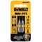 DeWalt Max Fit スクリュードライバービット2点セット スクエア (DWA1SQ1MF2)