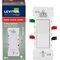 Leviton Decora Edge 3極ロッカースイッチ (E5603-0SW)