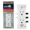 Leviton Decora Edge 改ざん防止コンセント ホワイト (E5325-0SW)