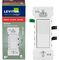 Leviton Decora Edge 単極ロッカースイッチ ホワイト (E5601-0SW)