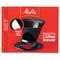 Melitta Ready Set Joe ドリップ式コーヒーブリュワー ブラック 1カップ (64007)