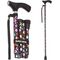 Brazos Walking Sticks バブル柄折り畳み式ステッキ (502-2000-5100)