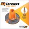 Work IQ Tools IQ Connect 樹脂製取付プレート (IQCBM3)