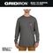 Milwaukee Gridiron 長袖Tシャツ グレー Mサイズ (606G-M)