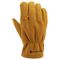 Carhartt スエード牛革製男性用ワークグローブ XLサイズ (GW0553MBROWN-XL)
