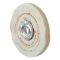 Dico コットン製バッフィングホイール (527-36-4) / WHEEL BUFF 4"CUSHION SEW