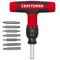 Craftsman Speeddrive T型ハンドルドライバー＆ビット15点セット (CMHT68135)
