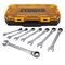 Dewalt メートル法ラチェットコンビネーションレンチ8点セット (DWMT74734)