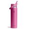 Hydroflask Flexストローキャップ付断熱性ボトル リーフ (W24CFS677)