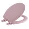 OakBrook Collection Laurel 木製丸型便座 ピンク (MD013-FG-PINK)