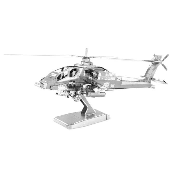 Metal Earth Helicóptero Apache AH-64 Fascinations MMS083 
