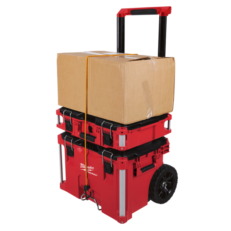 Milwaukee PACKOUT 耐衝撃性カート付きツールボックス (48-22-8426) / PACKOUT ROL TOOLBX 250LB