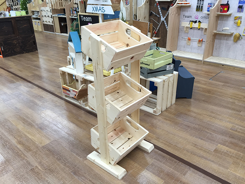 野菜ストッカー、山田芳照　：野菜ストッカーデザイン、DIY技術監修、DIY講師