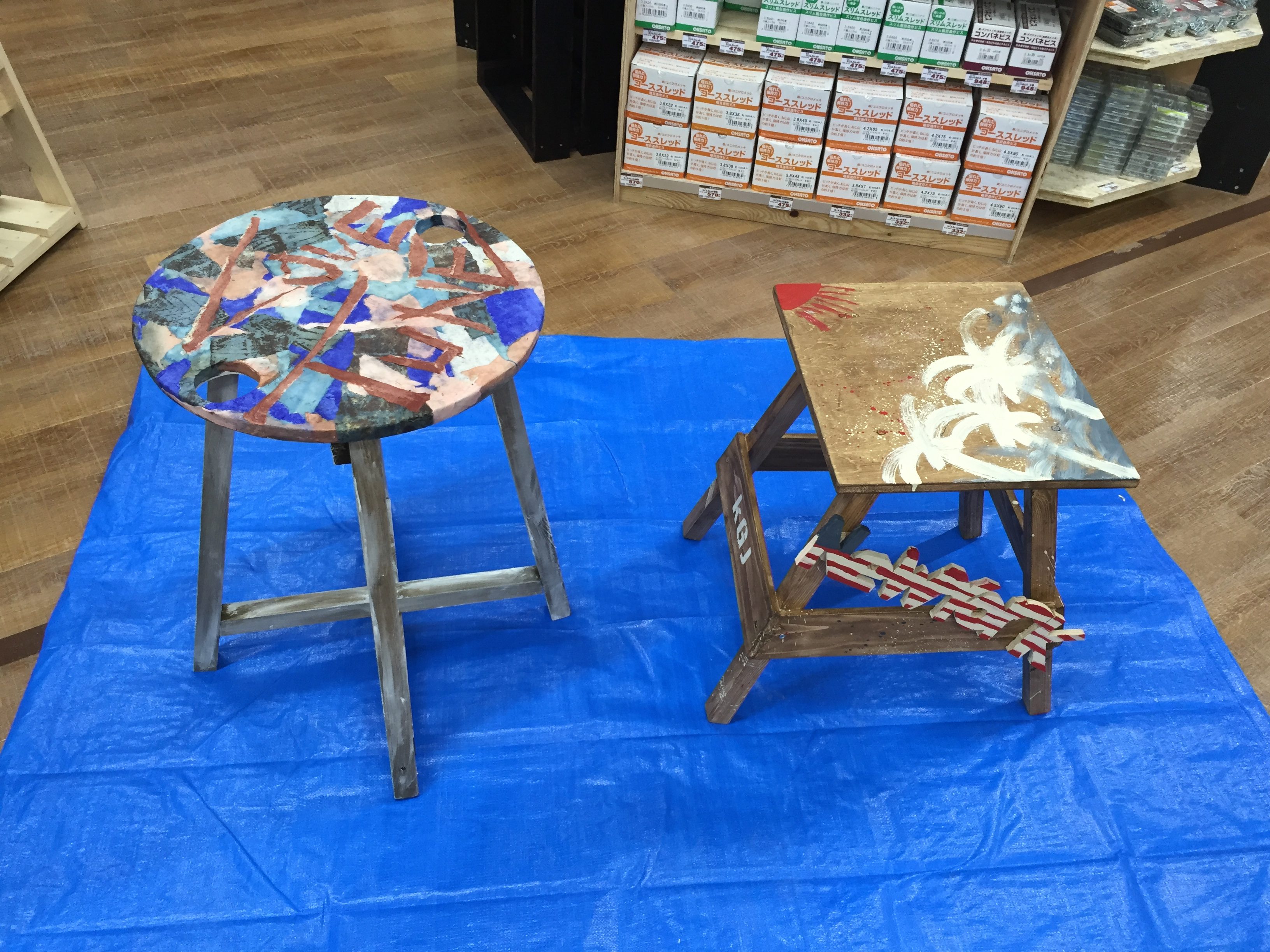 イス制作、山田芳照　：イスデザイン、DIY技術監修、DIY講師