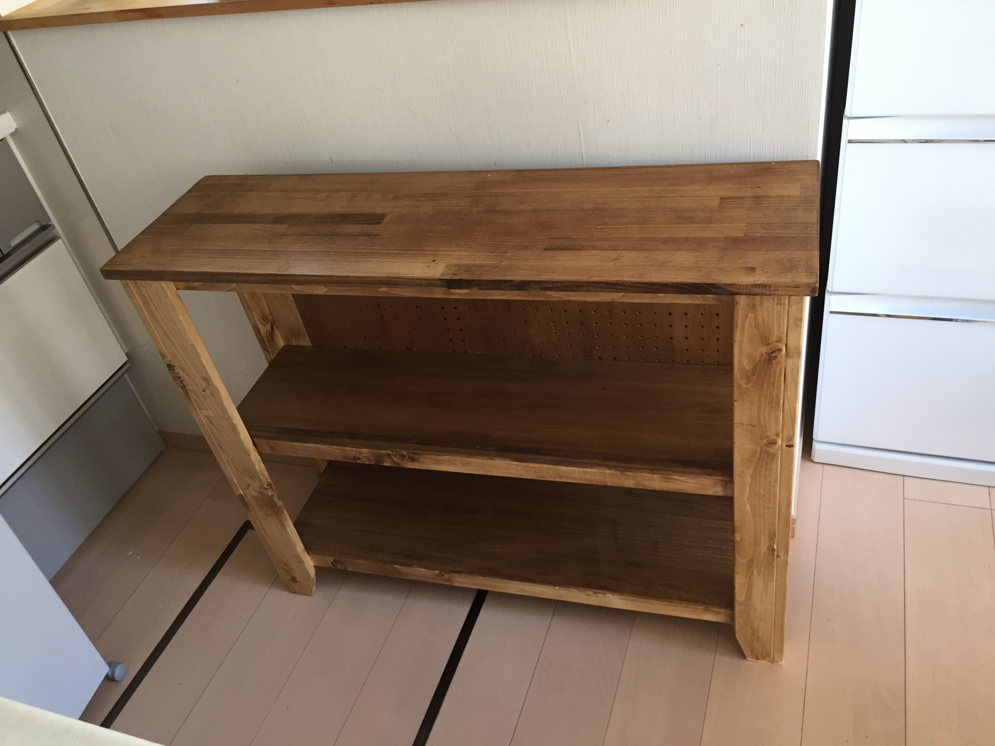 キッチンサイドカウンター、山田芳照　：キッチンサイドカウンターデザイン、DIY技術監修、DIY講師