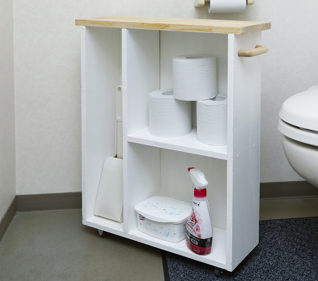 トイレスリム収納、山田芳照　：トイレスリム収納デザイン、DIY技術監修、DIY講師
