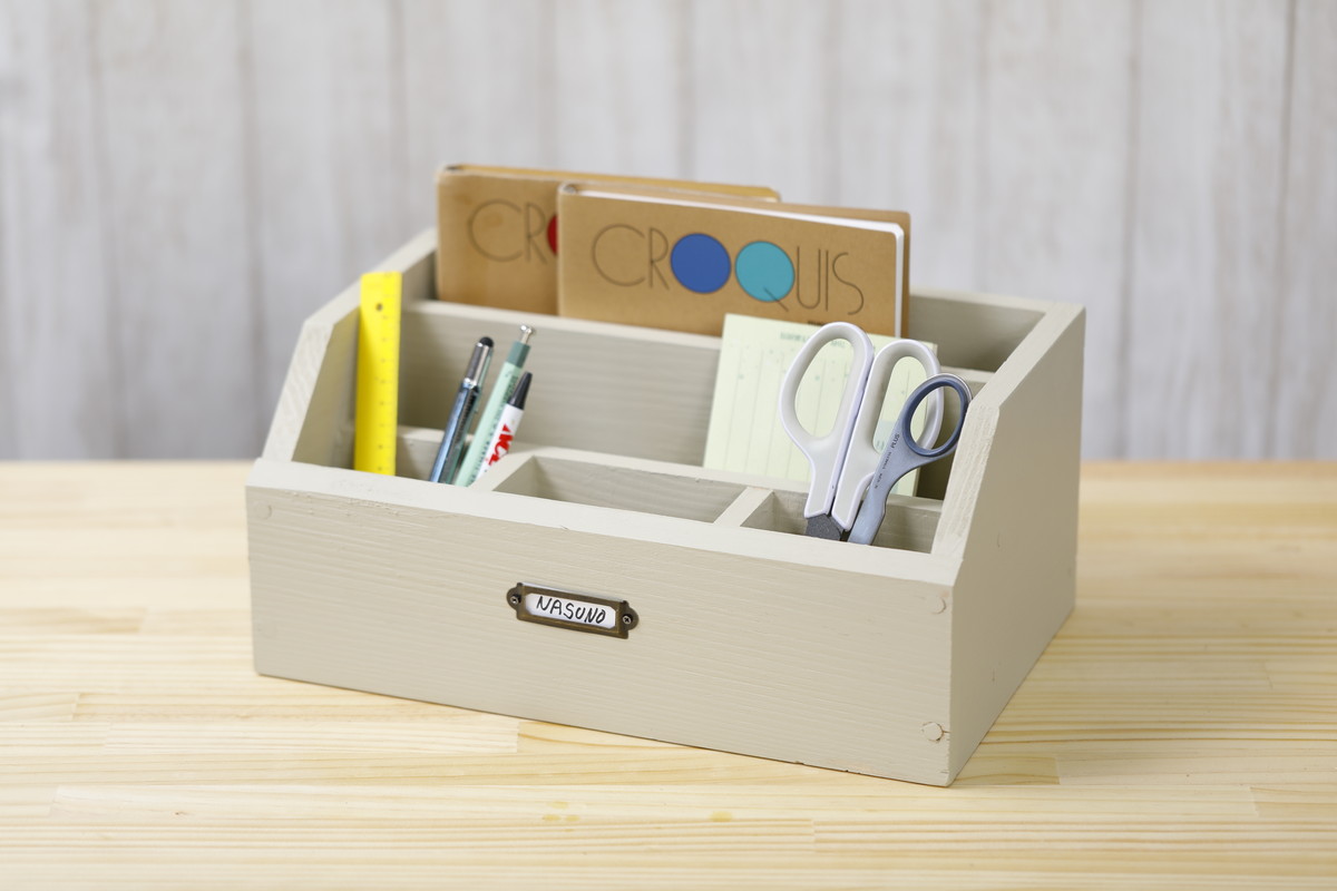 ステーショナリーボックス、山田芳照　：ステーショナリーボックスデザイン、DIY技術監修、DIY講師