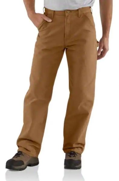 Carhartt ウォッシュドダックワークダンガリー/カーハートブラウン