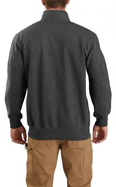 Carhartt Rain Defender ルーズフィット厚地フルジップ式モックネックスエットシャツ