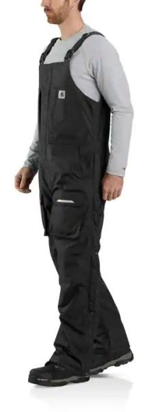 Carhartt Yukon Extremes 断熱性ビブオーバーオール/ブラック