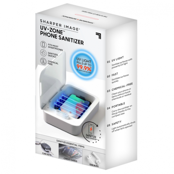 Sharper Image UV-ZONE 携帯電話消毒器