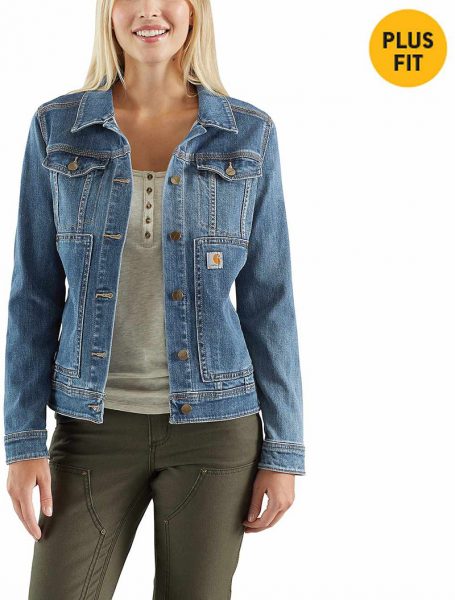 Carhartt Benson デニムジャケット レディース/ストーンウォッシュ Style #102970