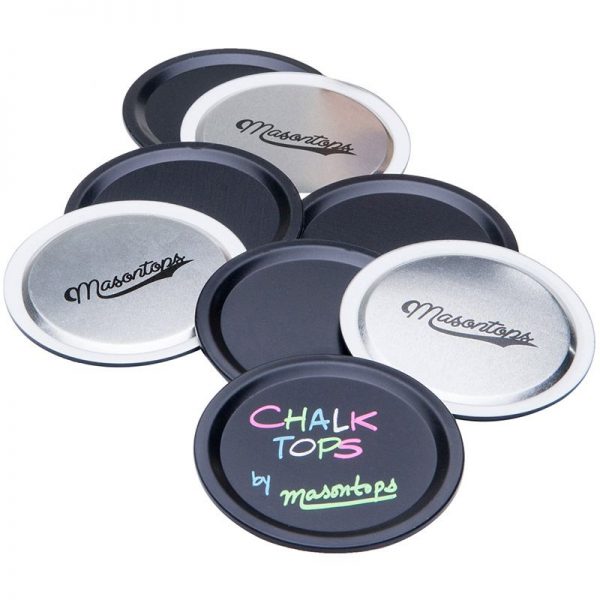 Masontops Chalk Top チョークボード付メイソンジャー用蓋 ワイドマウス