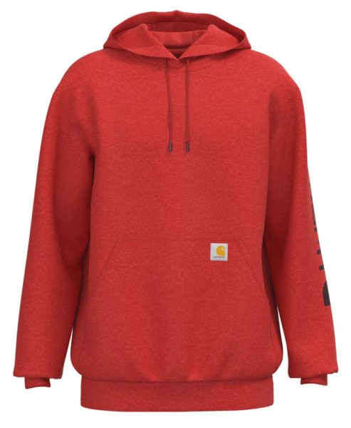 Carhartt ルーズフィット中厚ロゴグラフィック付スリーブスエットパーカー/ Style #K288