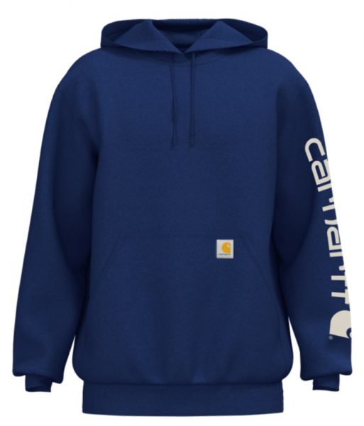 Carhartt ルーズフィット中厚ロゴグラフィック付スリーブスエットパーカー/ Style #K288