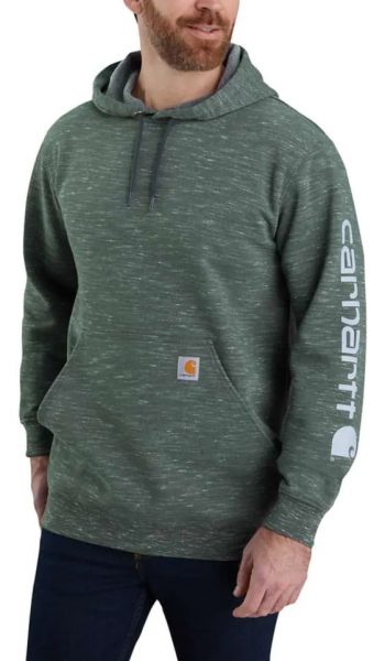 Carhartt ルーズフィット中厚ロゴグラフィック付スリーブスエットパーカー/ Style #K288