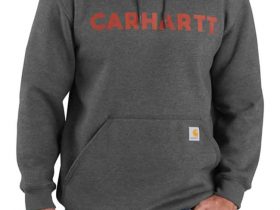 Carhartt ルーズフィット中厚ロゴグラフィック付スエットシャツ/ Style # 105193