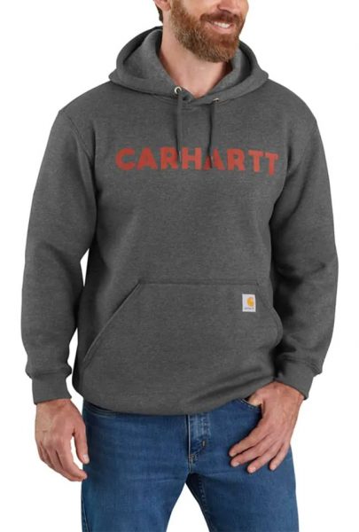 Carhartt ルーズフィット中厚ロゴグラフィック付スエットシャツ/ Style # 105193