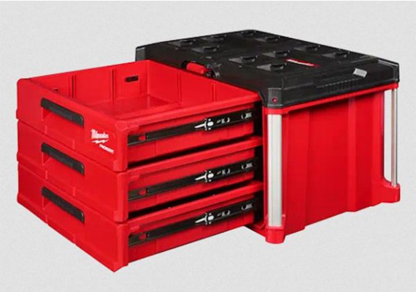 Milwaukee PACKOUT 2段引き出し式ツールボックス