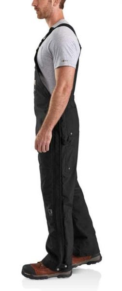 Carhartt Storm Defender® ルーズフィット厚地ビブオーバーオール/ブラック Style #100735