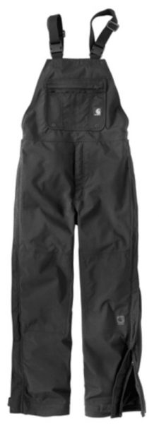 Carhartt Storm Defender® ルーズフィット厚地ビブオーバーオール/ブラック Style #100735