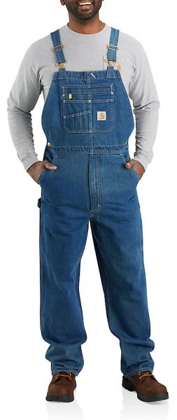 Carhartt ルーズフィットデニムビブオーバーオール/ダークストーン Style #104672