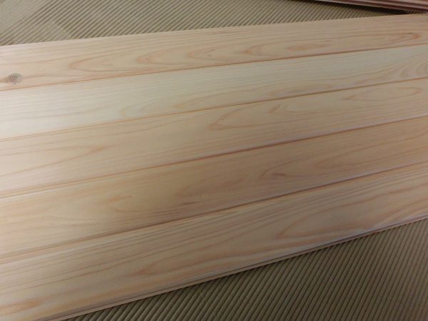 桧 羽目板 無塗装 1820x75(働き)x12mm (8入)