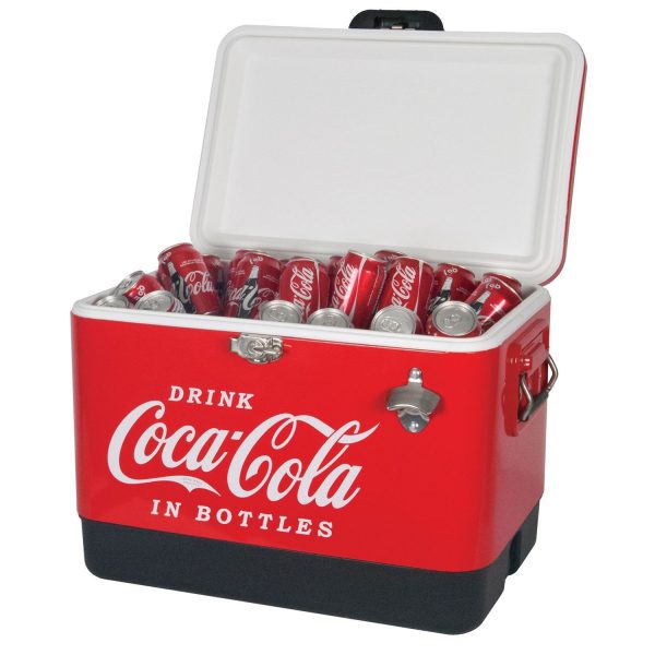 Koolatron Coca-Cola アイスボックスクーラー 54クオート