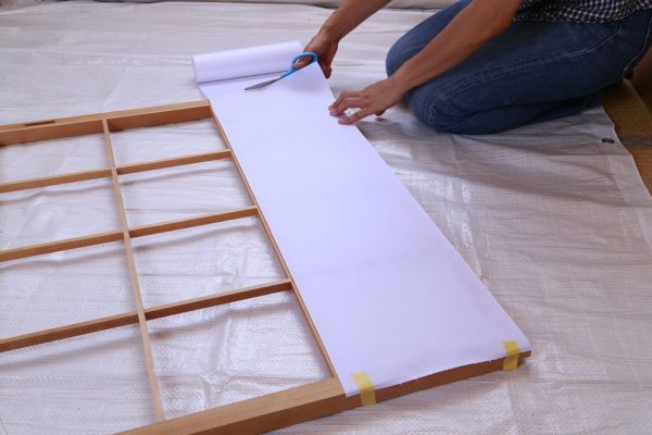 障子の張り替え