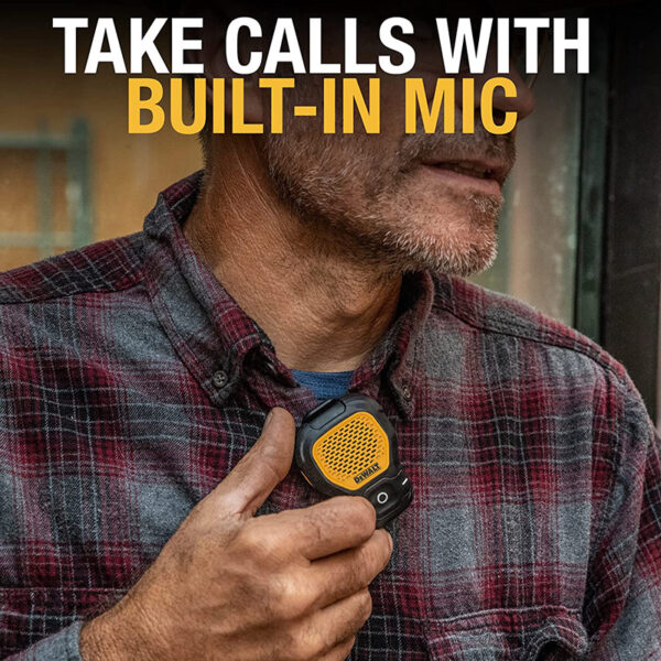 DeWalt Jobsite Pro ワイヤレスBluetoothミニスピーカー