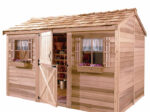 一番人気の Cabana カバナ 木製小屋「シダーシェッド」