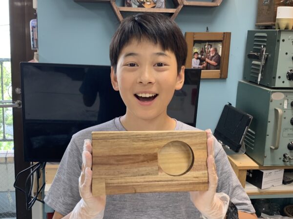 ウッドスピーカー作り DIY工房対面講座