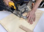 ビスケットジョイントでピクチャーフレーム作り　DIY教室