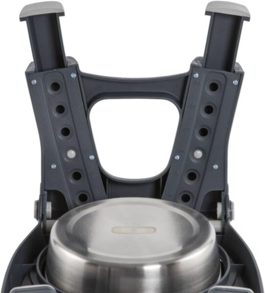 犬の成長に合わせて Dexas 犬用ダブルペットフィーダー