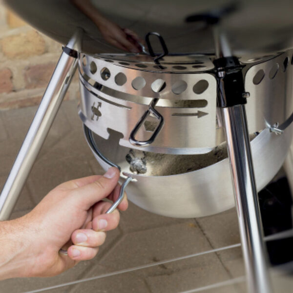 おしゃれ Weber Master-Touch チャコールグリル スレートブルー